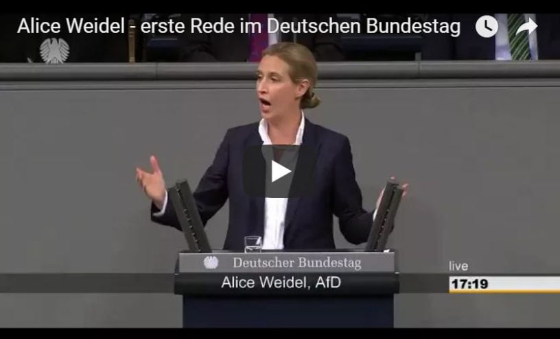 Alice Weidel An Den Bundestag: "Haben Sie Eigentlich Alle Kein ...