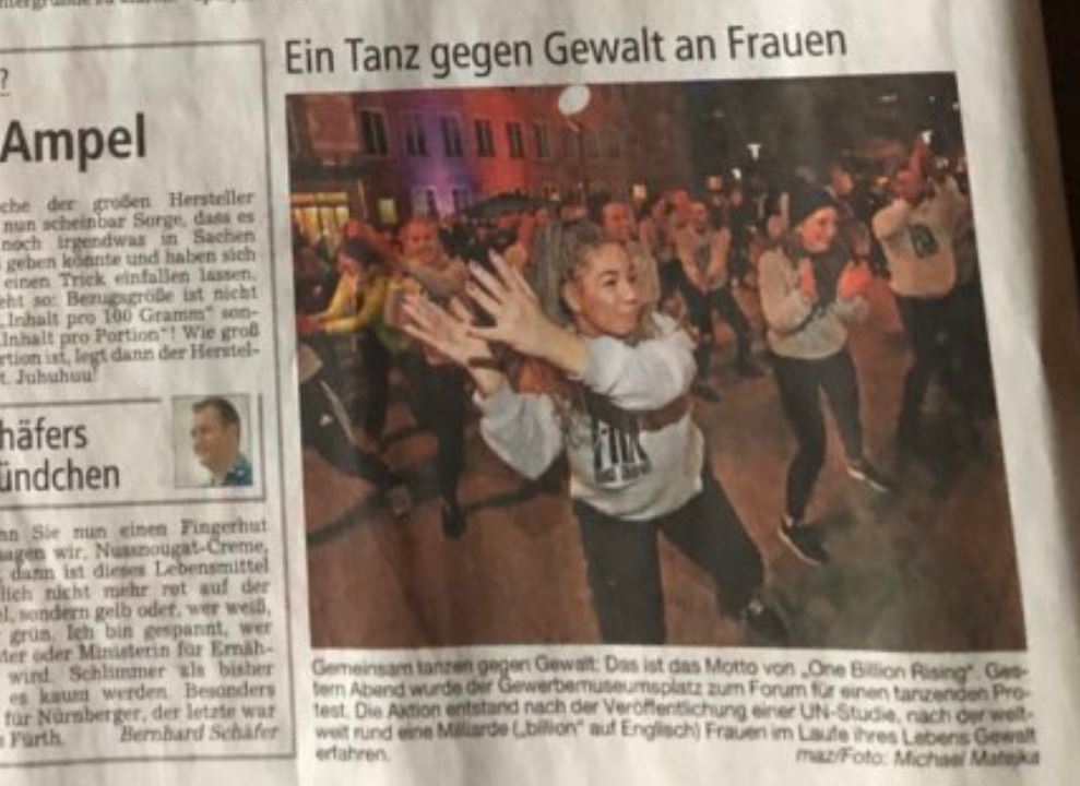 Nürnberg Tanz gegen Gewalt