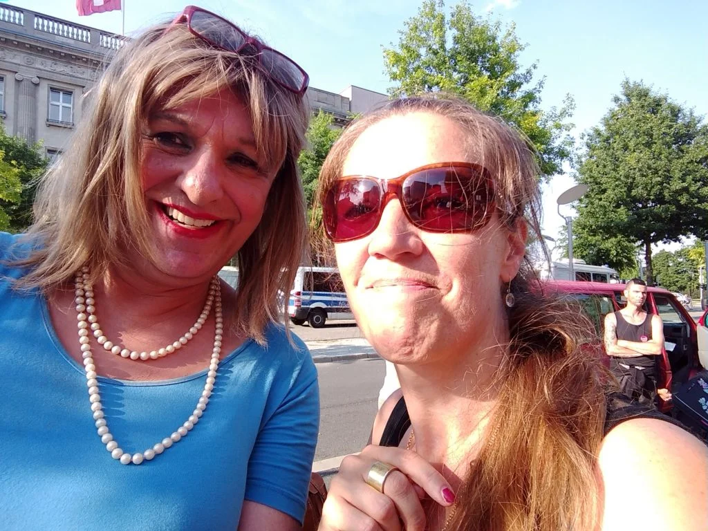 Michaela mit PP Autorin Andrea Berwing