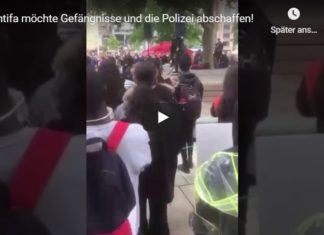 Merkeljugend („Antifa“): Polizei und Gefängnisse abschaffen!