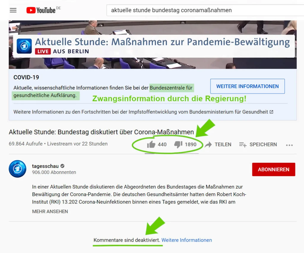 Aktuelle Stunde im Bundestag zu Corona