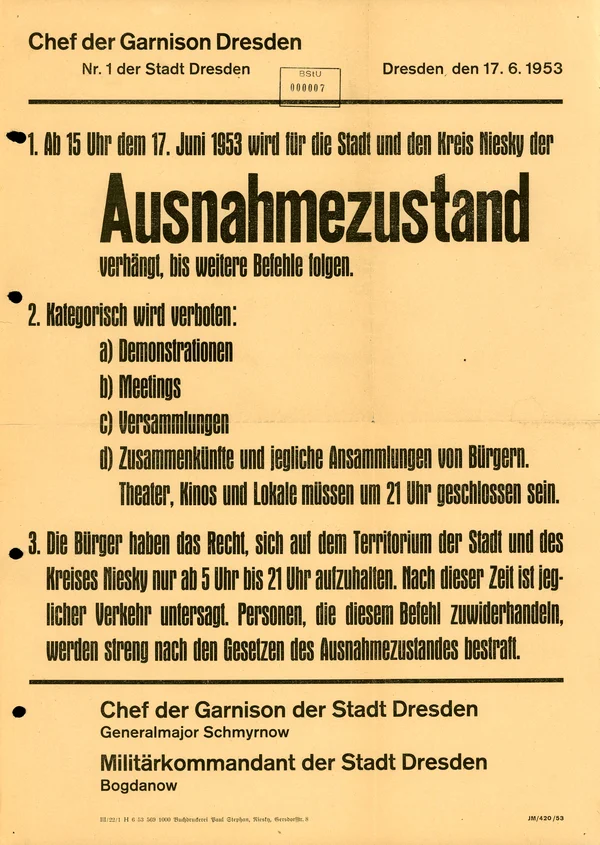 Dresden ausnahmezustand