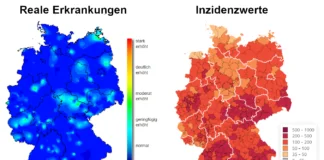 Die Diskrepanz zwischen Inzidenzwerten und realen Erkrankungen auf Basis von RKI-Daten