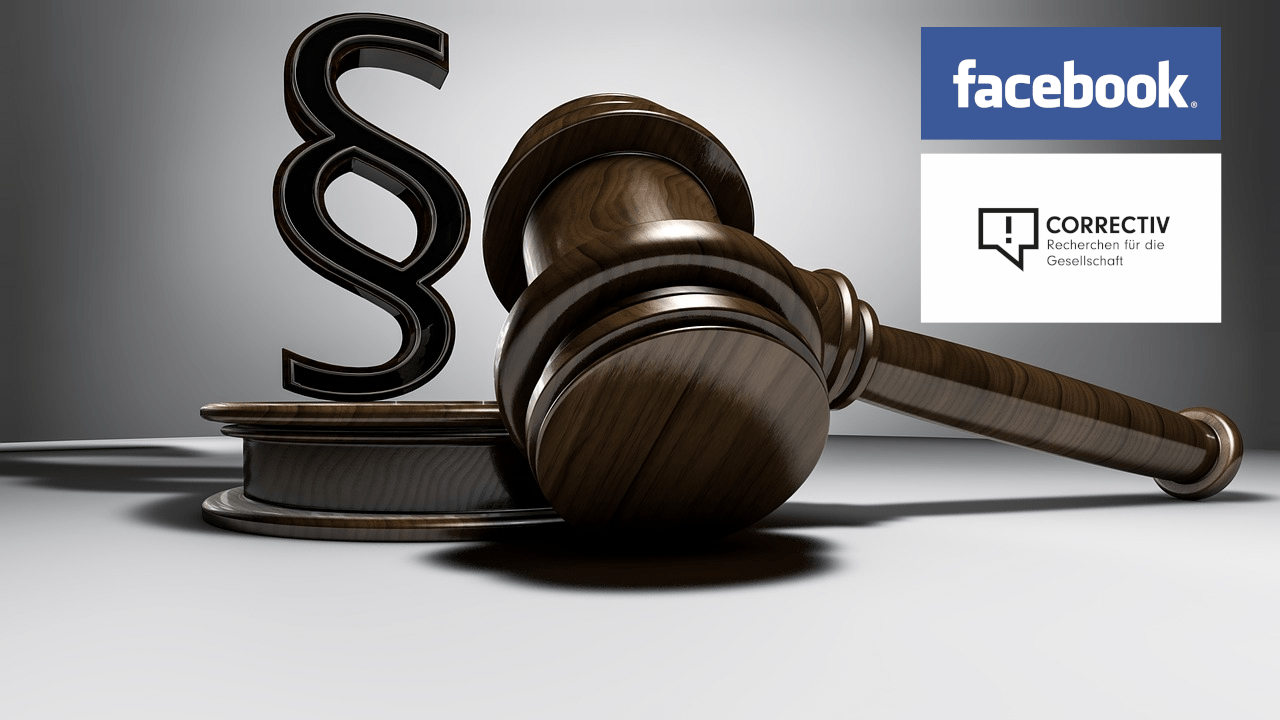 Urteil zur Zensurpraxis von Facebook und Correctiv
