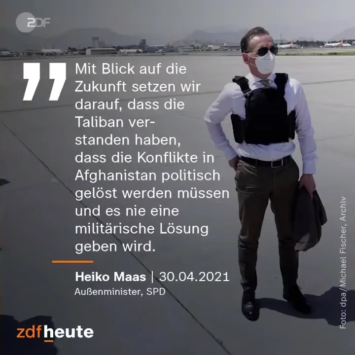 Außenminister Heiko Maas zu Afghanistan