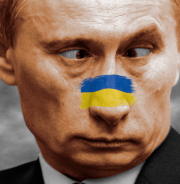 Putin schielt nach der Ukraine und die tanz ihm auf der Nase herum