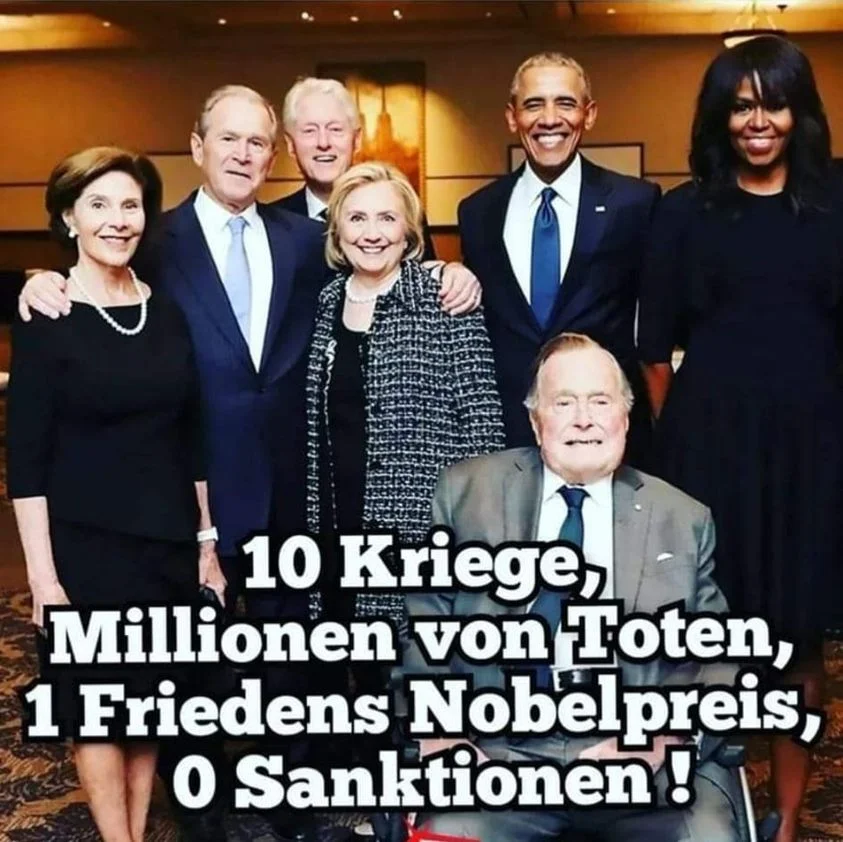 Alle amerikanischen Präsidenten.