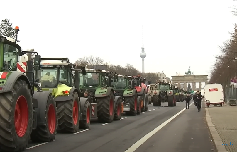 8. Januar: "Wir müssen Deutschland komplett lahmlegen"
