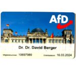 Mitglied in der AfD: Ein Zeichen für die Demokratie setzen
