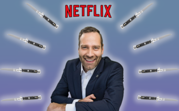 Messer gegen Netflix tauschen