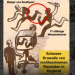 England: Bürgerkrieg in Wirklichkeit brutale Jagd von „Allahu akbar-Migranten“ auf Briten