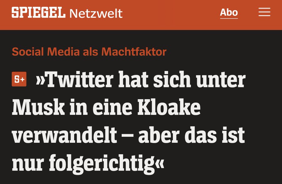 Freie Meinungsäußerung wird von Journalisten als Kloake empfunden