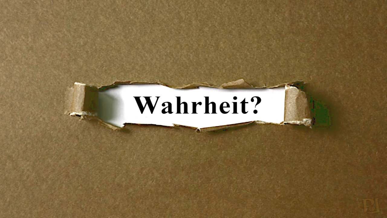 Wie findet man die Wahrheit heraus?