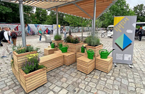 Abkühl-Zone in Berlin