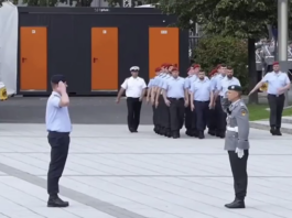Bundeswehr-Gelöbnis in Berlin (Tiergarten/Bendlerblock)
