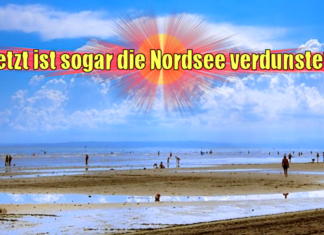 Die Nordsee ist verdunstet - Klimahysterie
