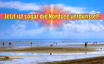Die Nordsee ist verdunstet - Klimahysterie