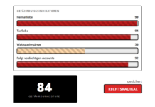 Onlineabfrage gesammelter Daten/Social Score