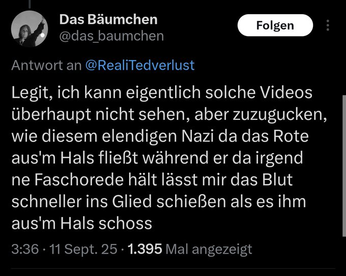 Das Bäumchen auf Twitter