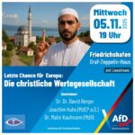 Lasst uns über die Gefahr der Islamisierung Europas reden!