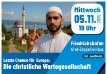 Lasst uns über die Gefahr der Islamisierung Europas reden!