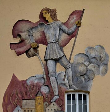 Bundestagsbeschluss: Heiliger Sankt Florian im Parlament