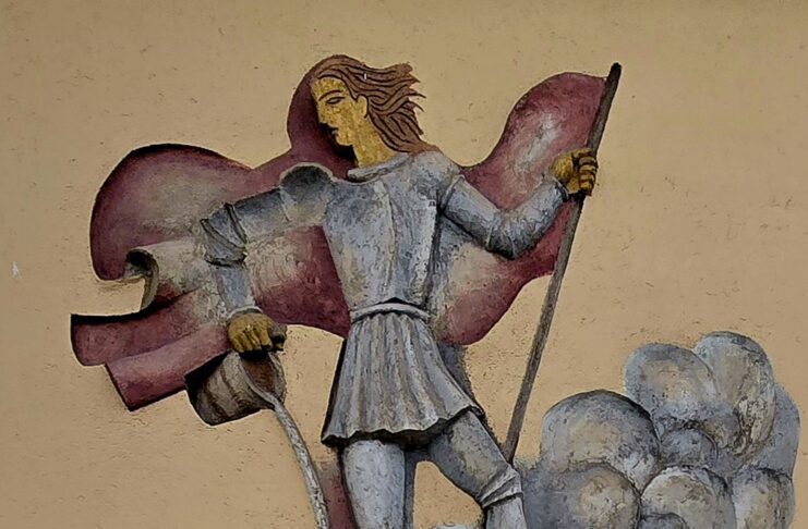 Bundestagsbeschluss: Heiliger Sankt Florian im Parlament