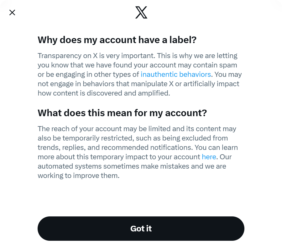 X/Twitter versieht missliebige Accounts mit einem Label