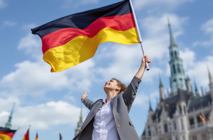 Alice Weidel: „Hängt sie auf, die Deutschlandfahnen!“