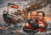 Der Untergang von CDU und SPD in symbiotischer Umklammerung