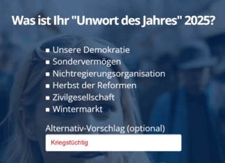 Das alternative Unwort des Jahres Was waren die schlimmsten Wörter in Jahr 2025