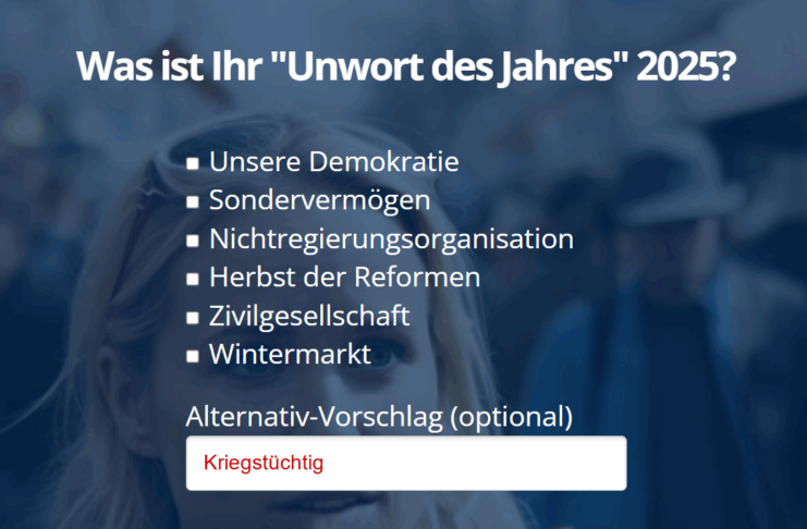 Was waren die schlimmsten Wörter in Jahr 2025