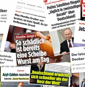 Presserückblick 2025 – die absurdesten Schlagzeilen Rückblick auf die Presseschlagzeilen in 2025