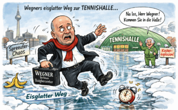 Wegner reagiert endlich: War der Weg zur Tennishalle etwa vereist?
