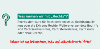 Staatlich finanzierter Klassenkampf gegen „Rechts“? Interessante Definition von Rechts durch das IDA