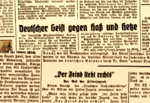Auch die Nazis kämpften gegen Hass und Hetze von rechts Schlagzeilen aus der Zeit des Nationalsozialismus