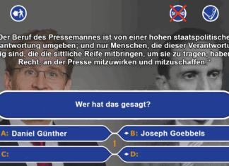 Daniel Günther vs. Joseph Goebbels (ein Vergleich) Daniel Günther im Vergleich mit Joseph Goebbels. Erschüttern gleiches Gedanken- und Weltbild.