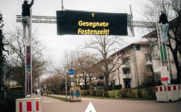 Identitäre Bewegung: „Fastenzeit statt Ramadan!“