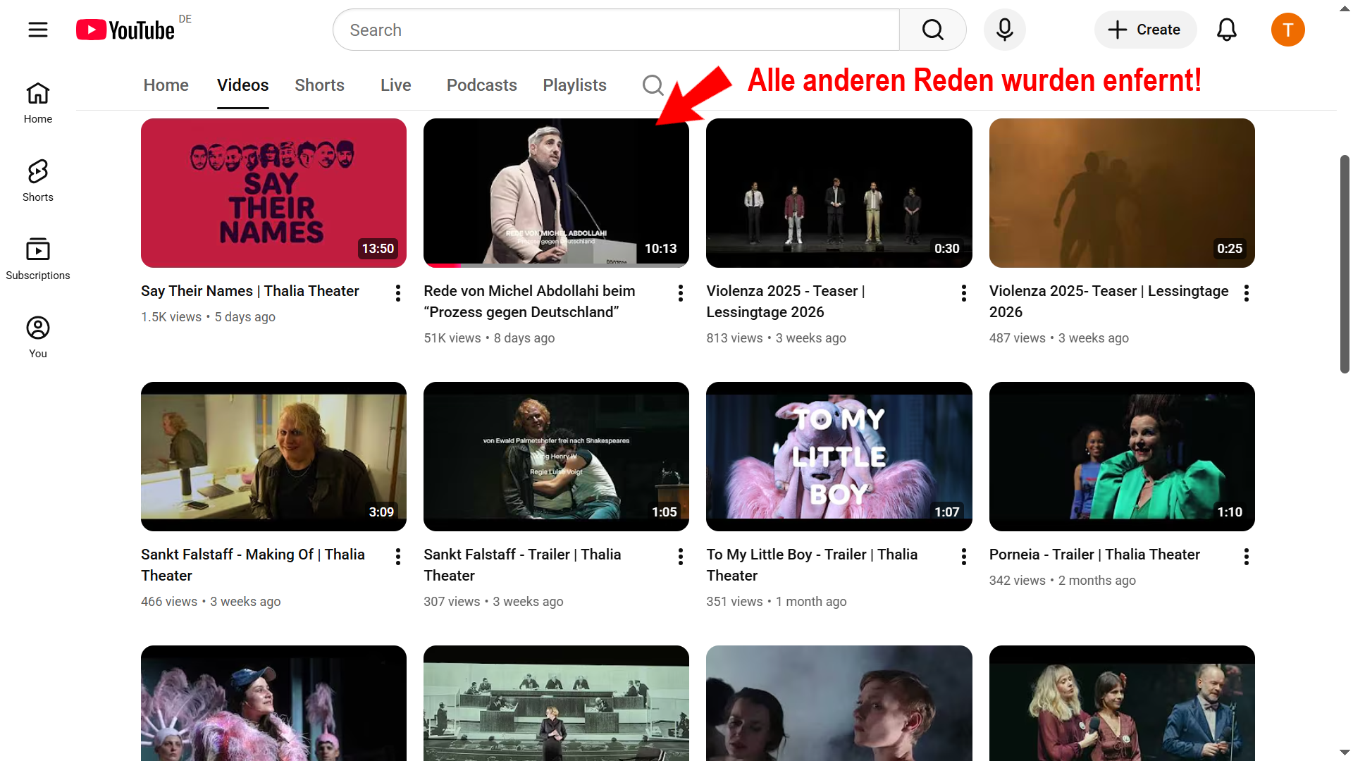 Abdollahis Rede beim Prozess gegen Deutschland