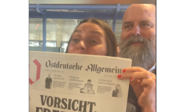 Start einer neuen Ära: Die „Ostdeutsche Allgemeine Zeitung“ erscheint erstmals
