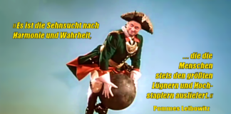 Karikatur von Friedich Merz als Münchhausen