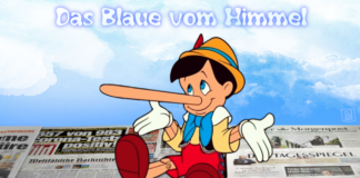 Pinocchio als Symbol für eine komplett verlogene Politik- und Medienlandschaft