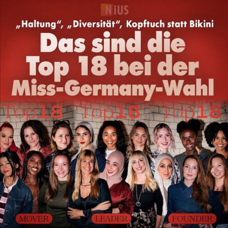 Auffallend hoher Migranten- und Kopftuchanteil bei Miss Germany 2026