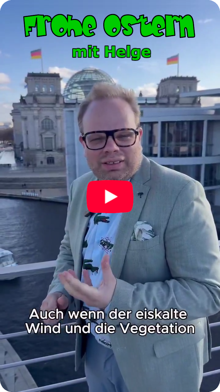 Klicken um den Clip zu starten: Helge Lindhs Ostergrüße