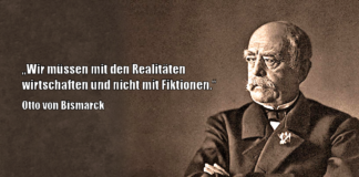 Schlag nach bei Bismarck … Zitat Bismarcks zu politischen Realitäten
