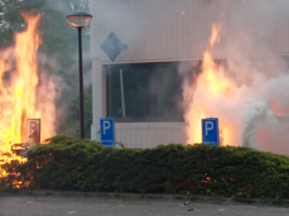 Loosdrecht: Feuer an geplanter Asylunterkunft nach anhaltenden Protesten