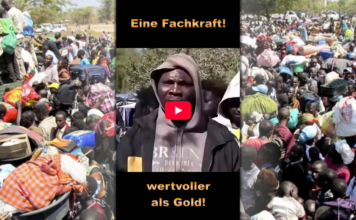 Ich bin hier für mein Geld und mein Gratis-Haus ...