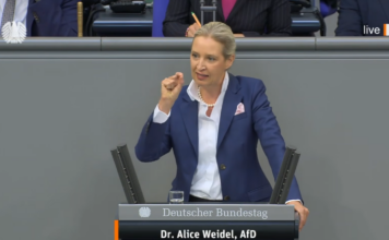 Standing Ovations für Alice Weidel nach Bundestagsrede gegen Merz
