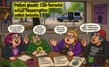 Nach CSD-Anschlag: Politiker fordern Absperrgitterwegschiebeverbot (AGWV)