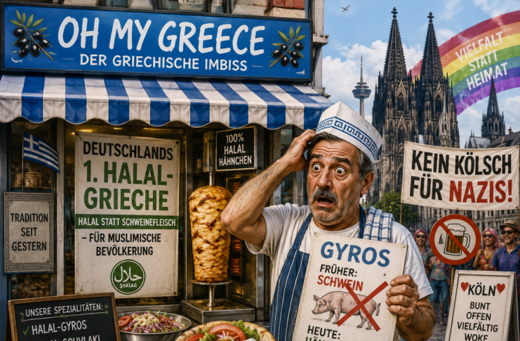 Köln erfindet den Halal-Gyros – und warum es morgen keine vegane Bratwurst aus Schwein gibt